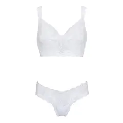 GENERICO - Brasier bustier Atria de encaje para mujer