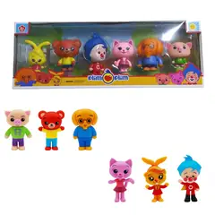 GENERICO - Set Coleccionable De Jebe Plim Plim