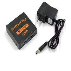 GENERICO - HDMI SPLITTER 1X2 FULL HD 4K MULTIPLICA SEÑAL CONECTA 2 TV