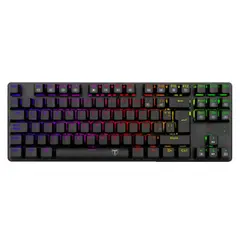 T-DAGGER - TECLADO MECANICO BORA BLACK RGB ESPAÑOL T-TGK315 SWITCH RED