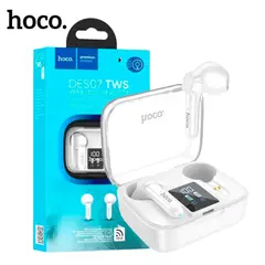 HOCO - Audífonos Bluetooth DES07 Blanco Auricular Inalámbrico