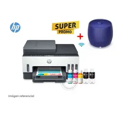 HP - Impresora Multifuncional Smart Tank 750 Wireless Sistema Continuo