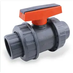 ERA - Valvula Bola Doble Universal PVC 2-1/2" SP (PARA PEGAR) Hydroall Peru