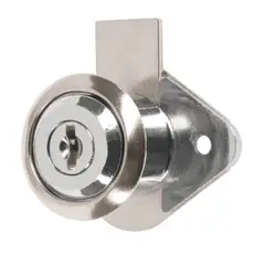 HERMEX - Chapa Cerradura para mueble cromo