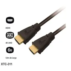 XTC - Cable HDMI Xtech male to HDMI male 1.8 metros - XTC-311