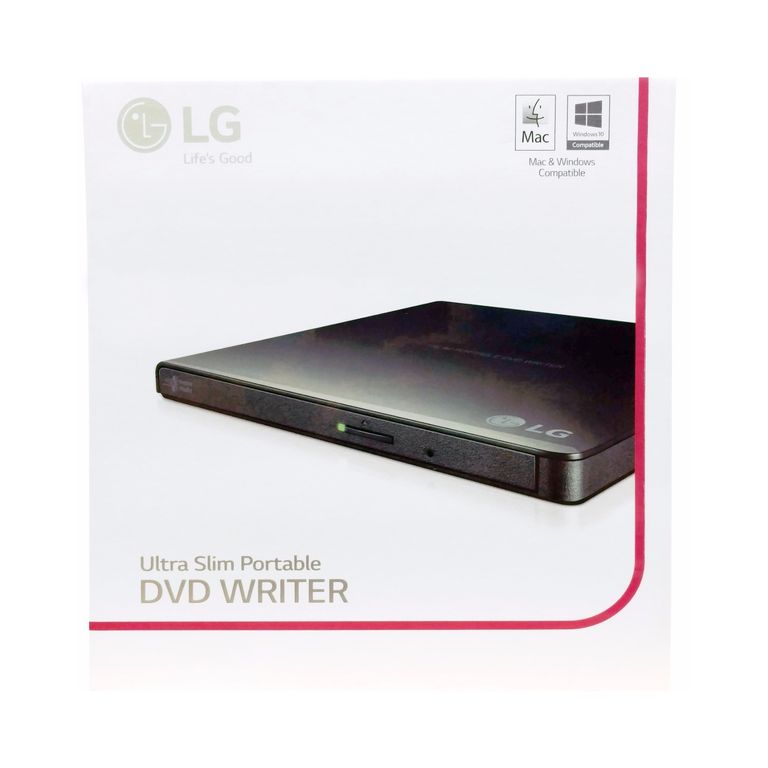 Lector Grabadora DVD-RW USB EXTERNA GP65NB60 SLIM