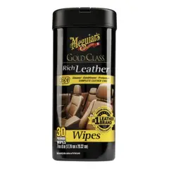 MEGUIARS - Pañitos para Limpieza de Cuero - Rich Leather