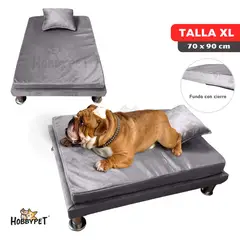 GENERICO - Cama para perro TARIMA DOG - Talla XL - Gris