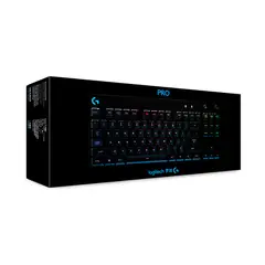 LOGITECH - Teclado Pro Keyboard Rgb Usb Black