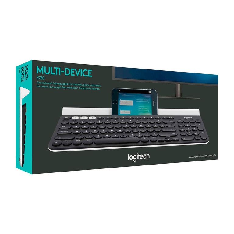 Teclado K780 Wireless Negro