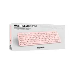 LOGITECH - Teclado K380 Multi-Device Bt Rose