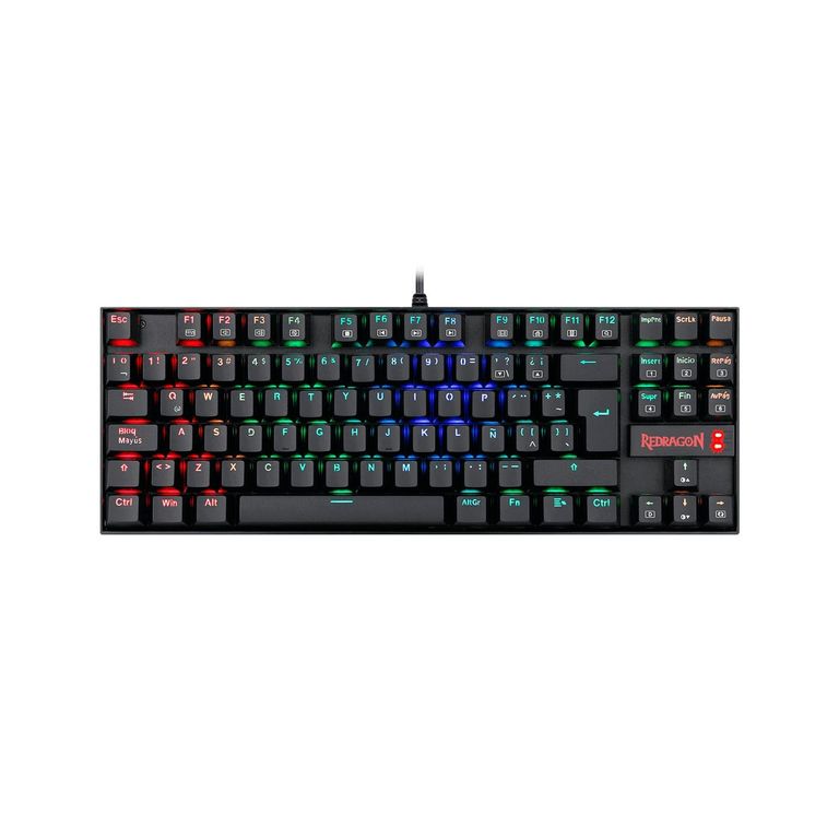 Teclado Gamer Kumara Spanish K552RGB Red Switch Black
