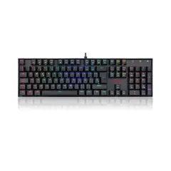 REDRAGON - Teclado Gamer Mitra Spanish K551RGB Red Switch Black