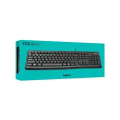 LOGITECH - Teclado K120 Usb Sp Black