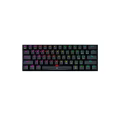 REDRAGON - Teclado Gamer Dragonborn Spanish K630Rgb-Black-Red Switch