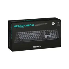 LOGITECH - Teclado Mx Mechanical Wireless/Bt Iluminated Black Sp