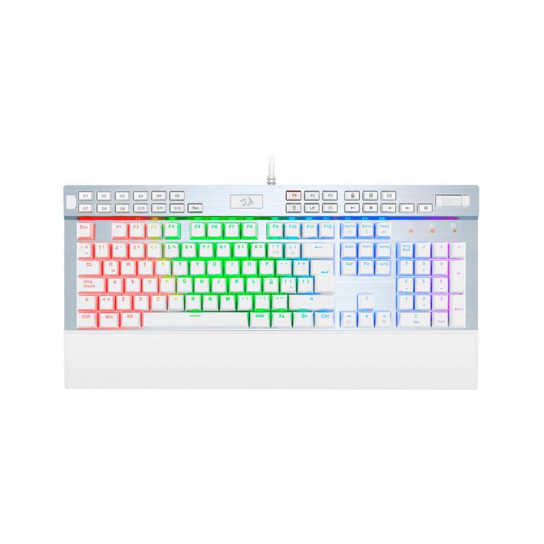 Teclado Gamer Yama K550W-SP Spanish Purple Switch White