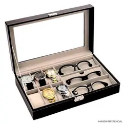 INSPIRA - Organizador cofre relojero porta lentes y accesorios