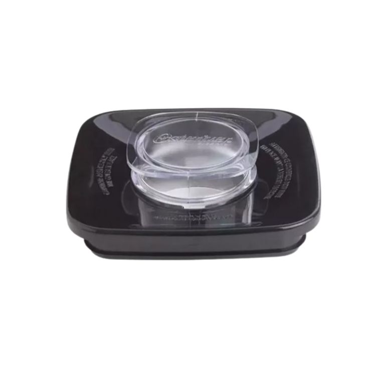 Tapa negra de vaso cuadrado para licuadora