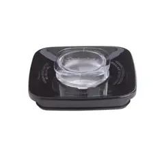 OSTER - Tapa negra de vaso cuadrado para licuadora