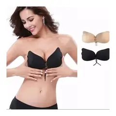 GENERICO - Brasier Push up Invisible Mariposa Levanta Busto Dama Invisible