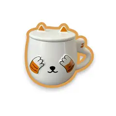 GENERICO - TAZA GATITO KAWAII DE 500ML