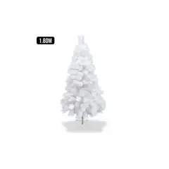 GENERICO - Árbol de navidad Pino Blanco Frondoso 1,8 metros 520 ramas