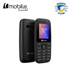 BMOBILE - Teléfono Movil K386 2G Dual SIM Radio FM - Color Negro