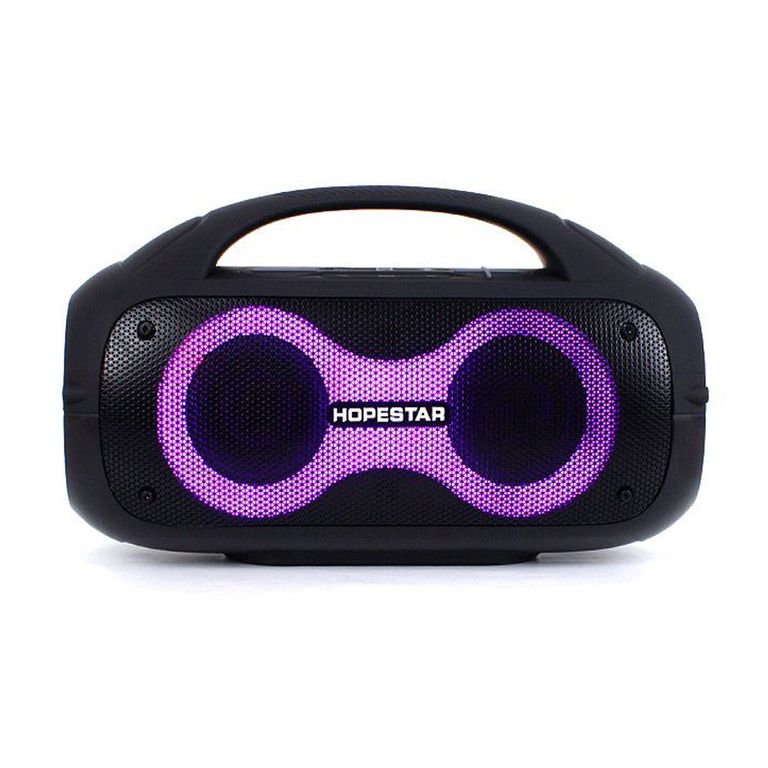 Parlante portátil Hopestar HO_A50 80 watts IPX5 waterproof luces LED