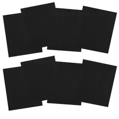 TRUPER - Lija de agua grano 1000 microfina, PACK 8 UNIDADES,