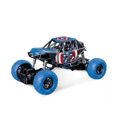 GENERICO - Carro Todo Terreno Capitan America con Control Remoto