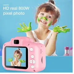 OEM - Mini Cámara Digital para Niños Color Rosado