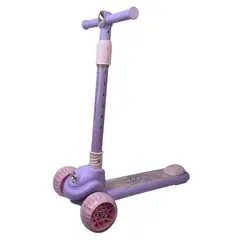 UNIVERSAL - SCOOTER PARA NIÑAS CON LUCES LILA DE 10 - 15 AÑOS KODI URBAN