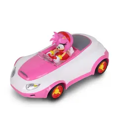 SONIC - The Hedgehog - Carro de Amy a fricción 16 cm