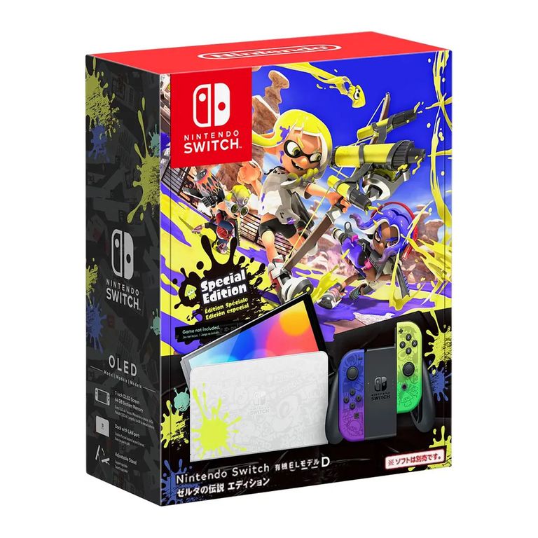 Consola Switch Oled Edicion Splatoon 3