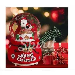 GENERICO - Esfera Navideña Musical Grande Pilas de Calidad