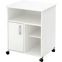 AMUEBLE - MUEBLE AUXILIAR PARA IMPRESORA "TANO" BLANCO tiendas