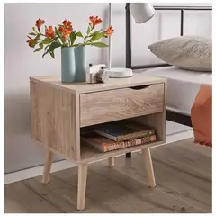 VENTITAS HOME - Velador Vintage Suiza Premium Duna