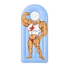 BESTWAY - Flotador Rostro Diversión Hombre 188x89cm -