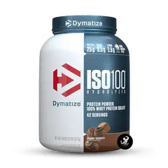 DYMATIZE - Proteína Iso 100 3Lb - Gourmet Chocolate