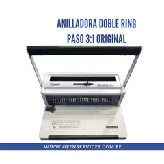 GENERICO - Anilladora 20 Hojas Paso 3:1