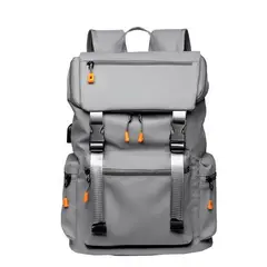 GENERICO - Mochila Weixier Laptop Gris 15-16 pulgadas