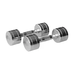 ULTIMATE FITNESS - Mancuernas Cromadas - 5 kg (Par)