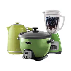 OSTER - Combo Licuadora 2Vel + Arrocera 1.8 Lts + Hervidor 1.7 Lts