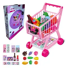 DISNEY - Juguete Carrito de Compras Supermercado Minnie Mouse