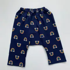 RED CARROT - Capri azul con arcoiris de algodon pima