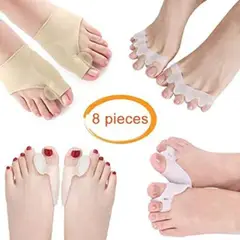 GENERICO - Pack Cuatro Pares de Porrectores y Separadores de Dedos