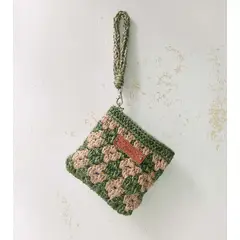 GENERICO - Neceser de moda Tejido a Mano a crochet