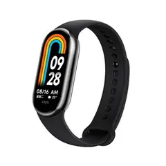 XIAOMI - Pulsera Inteligente Smart Band 8 + Mica Hidrogel - Negro