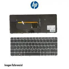 HP - TECLADO PARA ELITEBOOK 725 G3 828 G3 820 G3 G4 - P/N: 6037B0113626